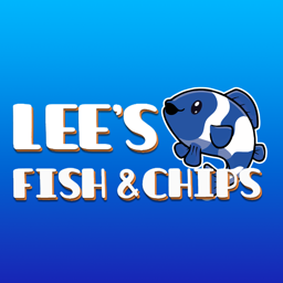 Lees Fish And Chips logo.